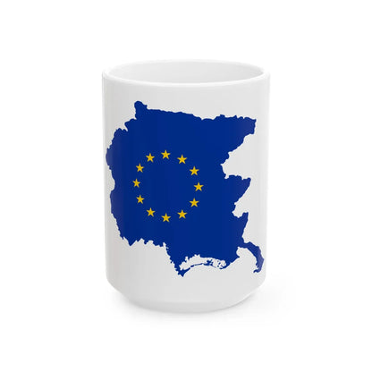 Friuli-Venezia Giulia EU (Italy) White Coffee Mug 15oz - Go Mug Yourself