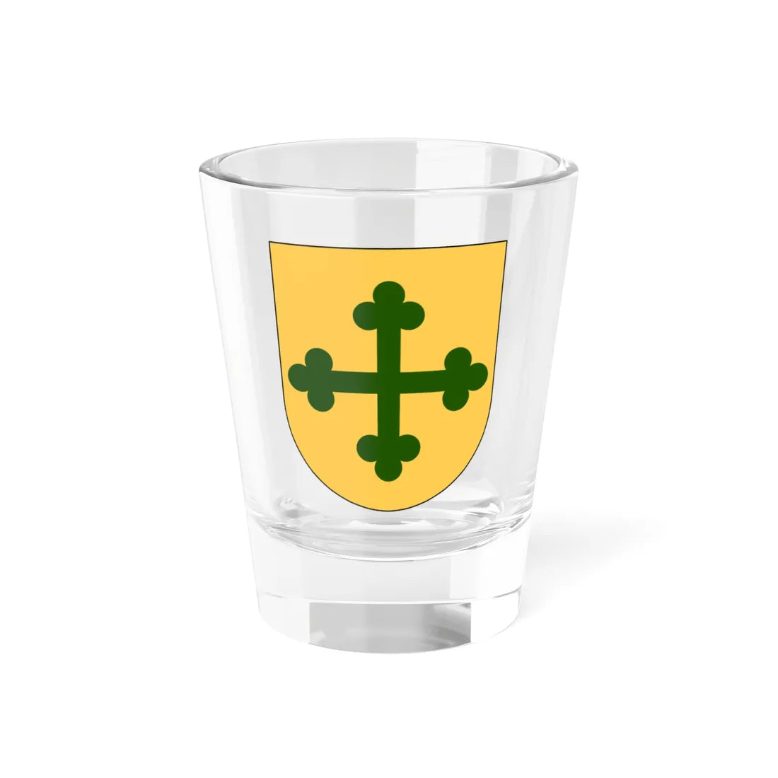 Frökind härad vapen (Sweden) (Coat of Arms) Shot Glass 1.5oz 1.5oz - Go Mug Yourself