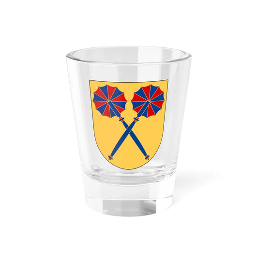 Färla Bengt Nilsson vapen (Sweden) (Coat of Arms) Shot Glass 1.5oz 1.5oz - Go Mug Yourself