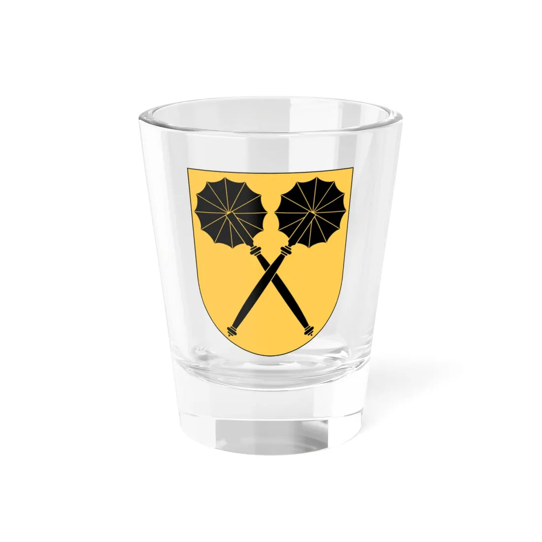 Färla vapen 2 (Sweden) (Coat of Arms) Shot Glass 1.5oz 1.5oz - Go Mug Yourself