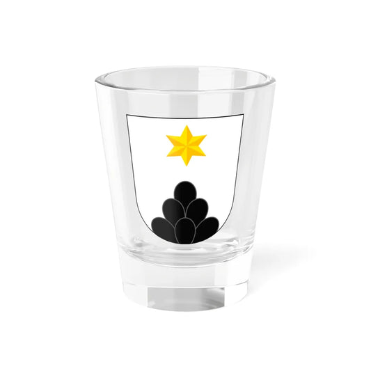 Fründsberg-ZH-blazon (Switzerland) (Coat of Arms) Shot Glass 1.5oz 1.5oz - Go Mug Yourself