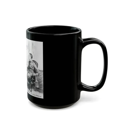 From Baseball to Boches, Collier's magazine interior illustration, May 11, 1918 - Black Coffee Mug - Go Mug Yourself
