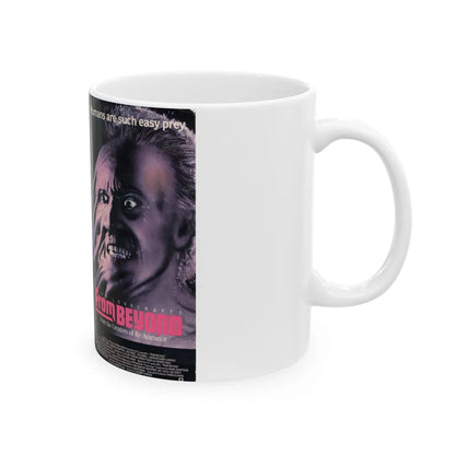 FROM BEYOND HP LOVECRAFT VESTRON (VHS COVER) - White Coffee Mug-Go Mug Yourself