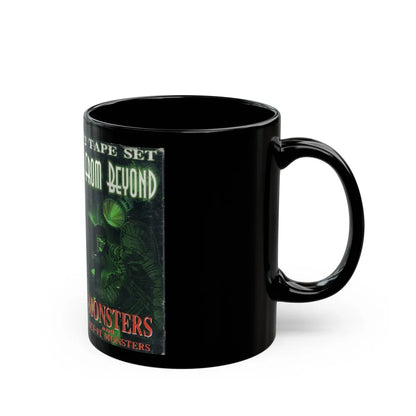 FROM BEYOND MONSTERS AND SCI FI MONSTERS (VHS COVER) - Black Coffee Mug-Go Mug Yourself