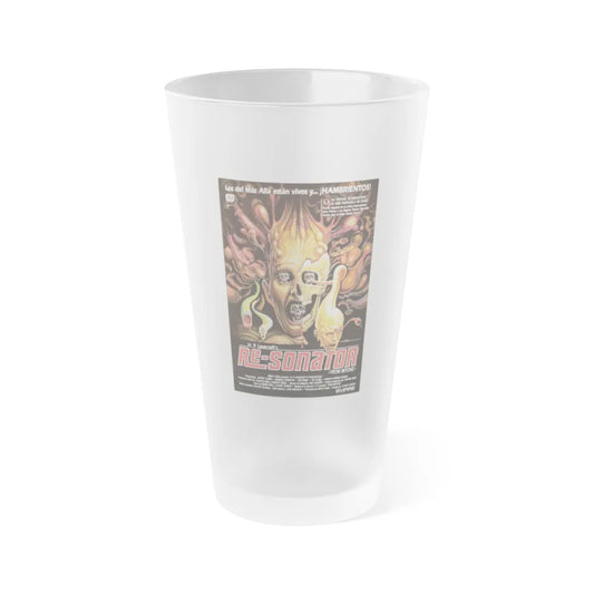 FROM BEYOND (SPANISH) 1986 Movie Poster - Frosted Pint Glass 16oz-16oz-Frosted-Go Mug Yourself