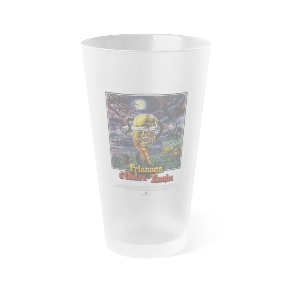 FROM BEYOND THE GRAVE 1974 Movie Poster - Frosted Pint Glass 16oz-16oz-Frosted-Go Mug Yourself