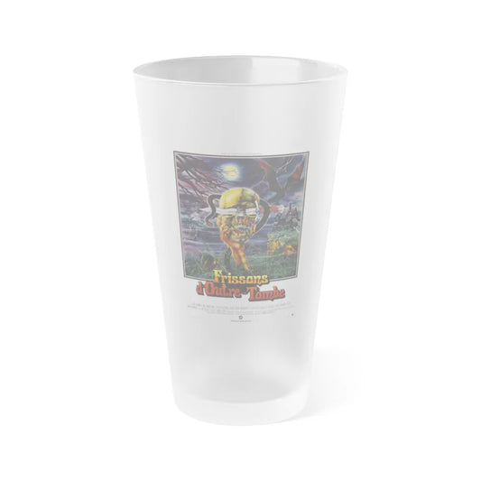 FROM BEYOND THE GRAVE 1974 Movie Poster - Frosted Pint Glass 16oz-16oz-Frosted-Go Mug Yourself