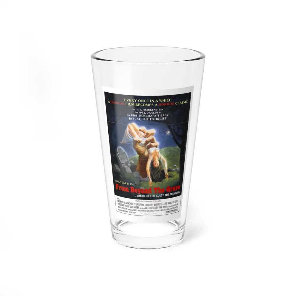 FROM BEYOND THE GRAVE (2) 1974 Movie Poster - Pint Glass 16oz 16oz - Go Mug Yourself