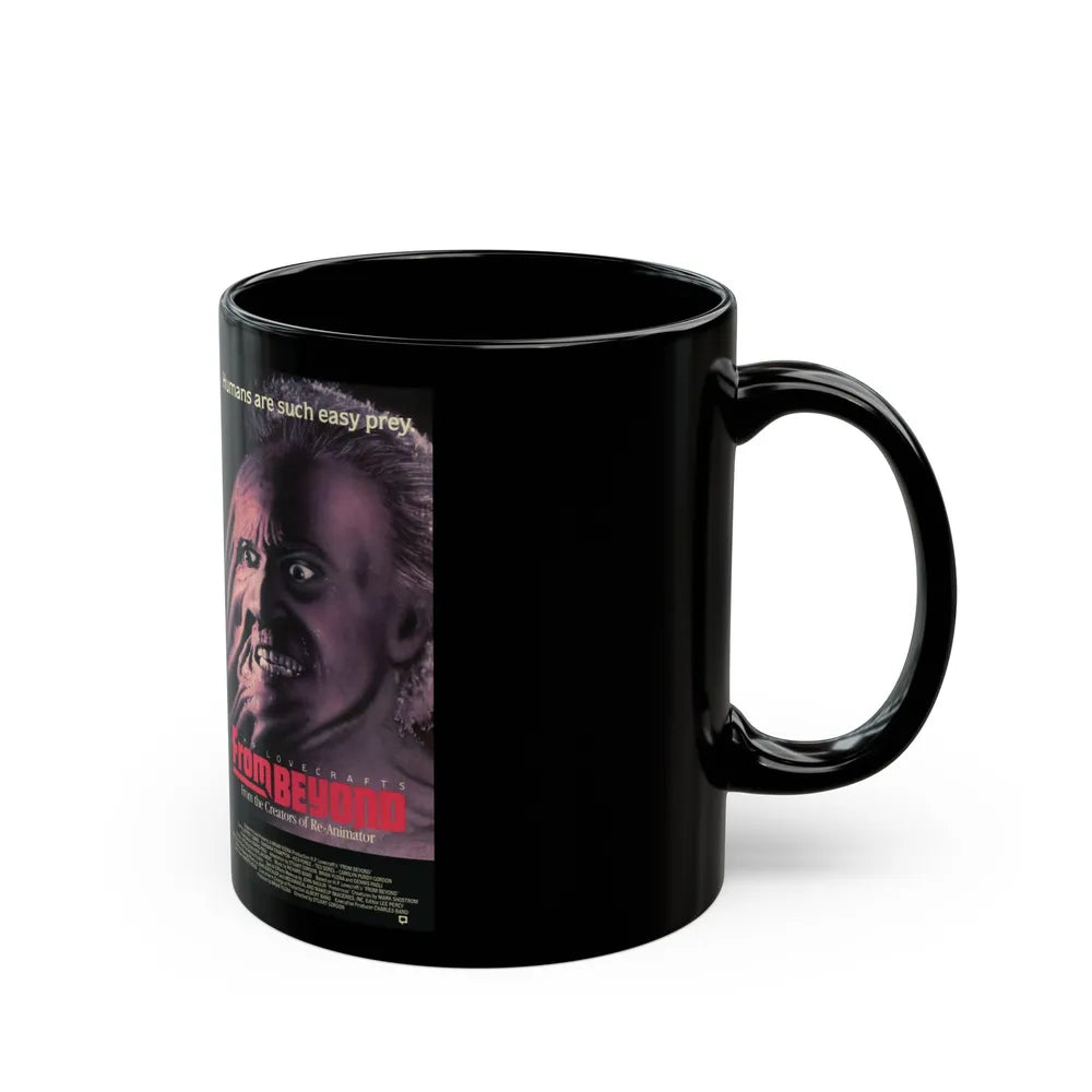 FROM BEYOND (VHS COVER) - Black Coffee Mug-Go Mug Yourself