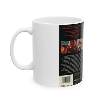 FROM BEYOND (VHS COVER) - White Coffee Mug-Go Mug Yourself