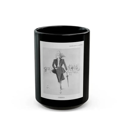 From the Jaye Oliver Archives, Creed, 1945 - Black Coffee Mug 15oz - Go Mug Yourself