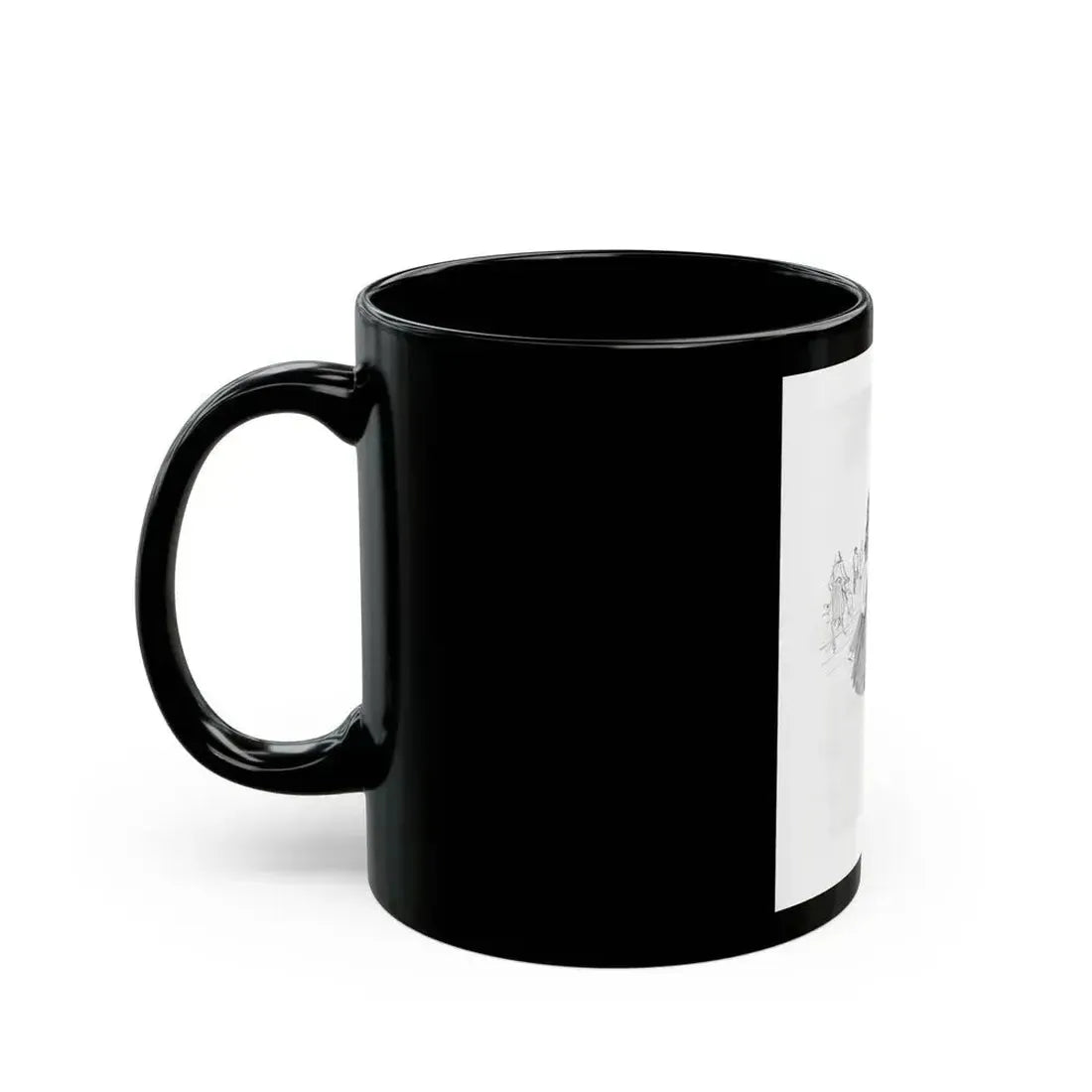 From the Jaye Oliver Archives, Hermes, 1945 - Black Coffee Mug - Go Mug Yourself
