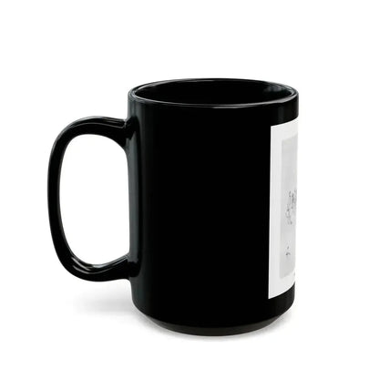 From the Jaye Oliver Archives, Jacques Costet, 1945 - Black Coffee Mug - Go Mug Yourself