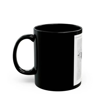 From the Jaye Oliver Archives, Jeanne Lafaurie, 1945 - Black Coffee Mug - Go Mug Yourself