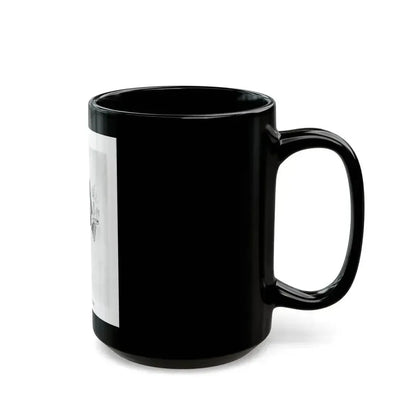 From the Jaye Oliver Archives, Jeanne Lafaurie, 1945 - Black Coffee Mug - Go Mug Yourself