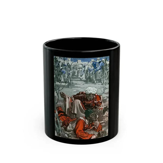 From Whence Cometh My Help (1), Good Housekeeping, December 1931 - Black Coffee Mug 11oz - Go Mug Yourself