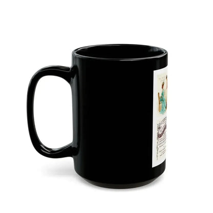 Front and back of advertising postcard for Campbell's Dye Works - Black Coffee Mug - Go Mug Yourself