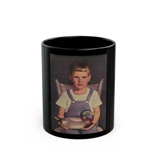 Front Cover, Woman's Day, February 1949 - Black Coffee Mug 11oz - Go Mug Yourself