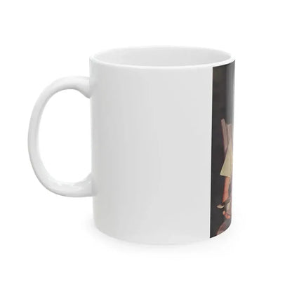 Front Cover, Woman's Day, February 1949 - White Coffee Mug - Go Mug Yourself