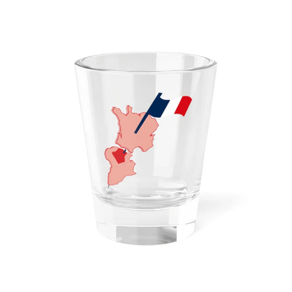 Front de lAlgerie Francaise logo (France) Shot Glass 1.5oz 1.5oz - Go Mug Yourself
