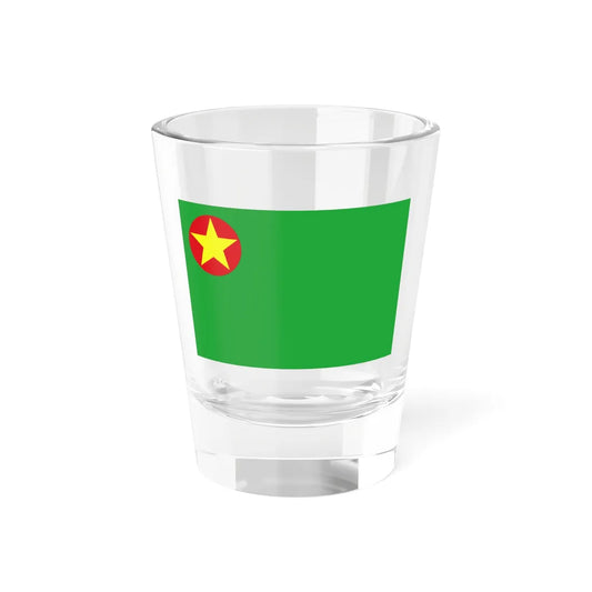 Front Nacional Democratic Bodoland (India) Shot Glass 1.5oz 1.5oz - Go Mug Yourself