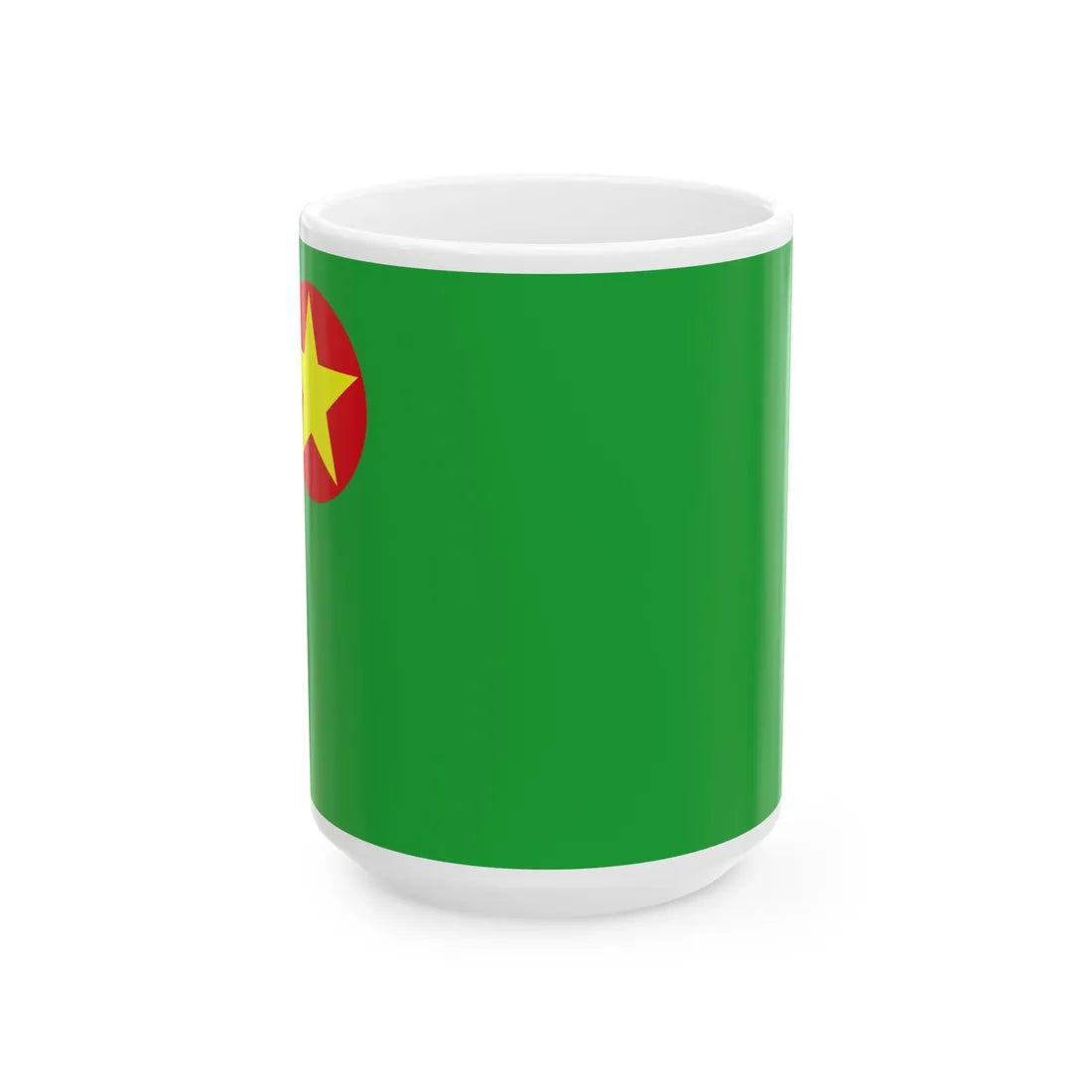 Front Nacional Democratic Bodoland (India) White Coffee Mug 15oz - Go Mug Yourself