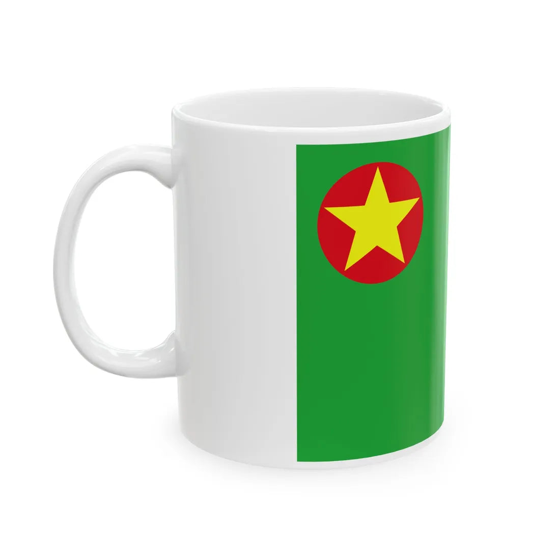 Front Nacional Democratic Bodoland (India) White Coffee Mug - Go Mug Yourself