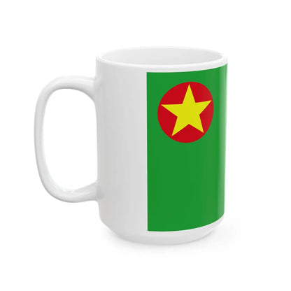 Front Nacional Democratic Bodoland (India) White Coffee Mug - Go Mug Yourself