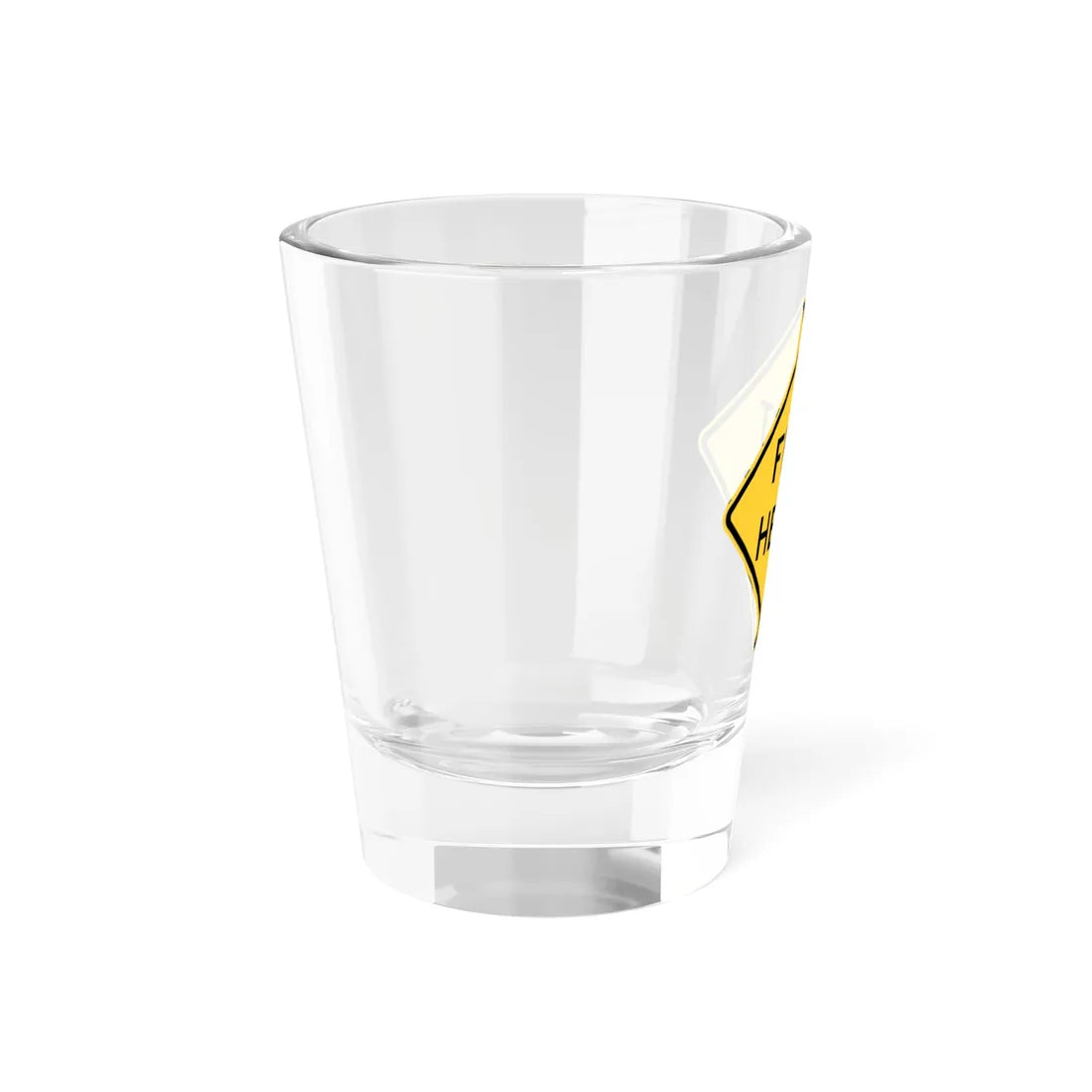 FROST HEAVES MUTCD-ID W8-801 (Idaho) (Road Sign) Shot Glass 1.5oz - Go Mug Yourself