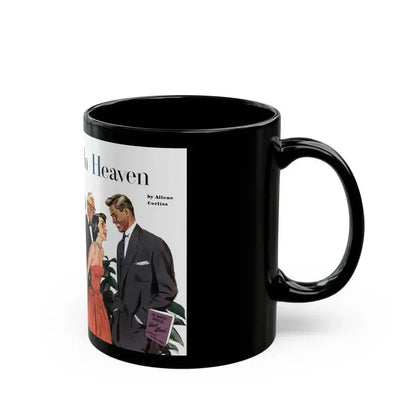 Frost in Heaven (1), The American Magazine, January 1953 - Black Coffee Mug - Go Mug Yourself
