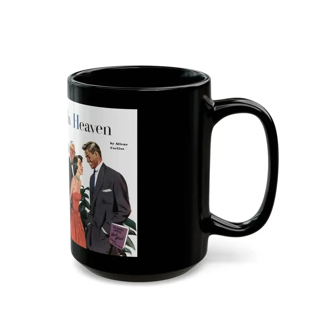 Frost in Heaven (1), The American Magazine, January 1953 - Black Coffee Mug - Go Mug Yourself