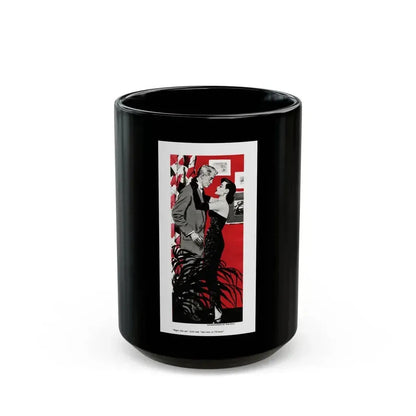 Frost In Heaven (2), The American Magazine, January 1953 - Black Coffee Mug 15oz - Go Mug Yourself