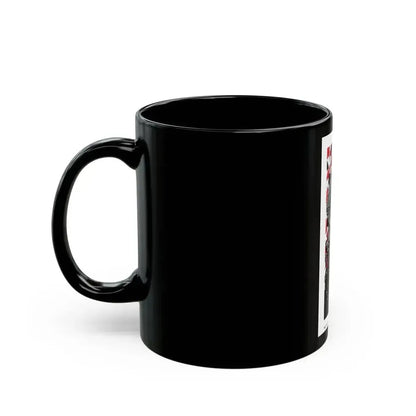Frost In Heaven (2), The American Magazine, January 1953 - Black Coffee Mug - Go Mug Yourself