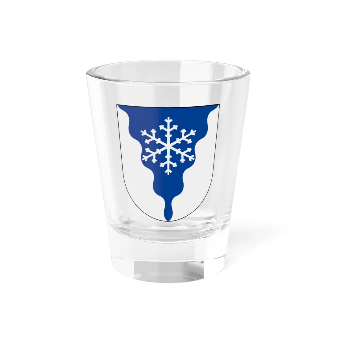 Frostviken vapen (Sweden) (Coat of Arms) Shot Glass 1.5oz 1.5oz - Go Mug Yourself