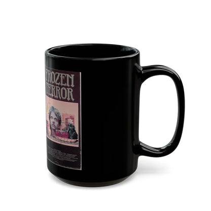 FROZEN TERROR (VHS COVER) - Black Coffee Mug-Go Mug Yourself