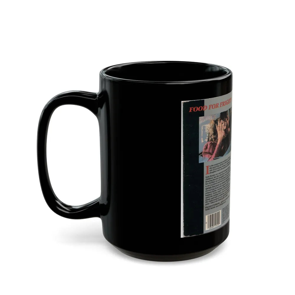 FROZEN TERROR (VHS COVER) - Black Coffee Mug-Go Mug Yourself