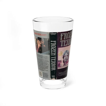 FROZEN TERROR (VHS COVER) Pint Glass 16oz 16oz - Go Mug Yourself