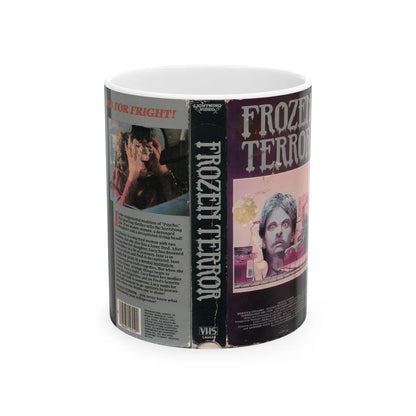 FROZEN TERROR (VHS COVER) - White Coffee Mug-11oz-Go Mug Yourself