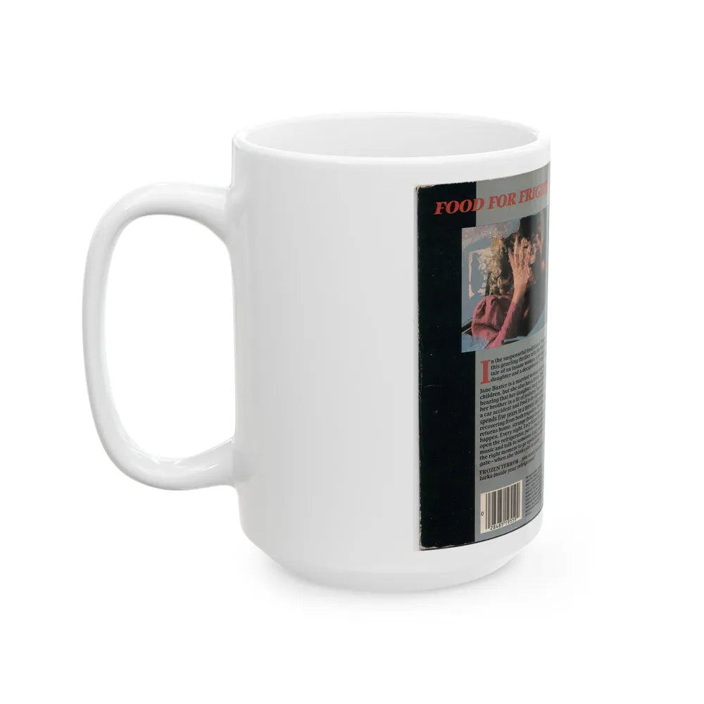 FROZEN TERROR (VHS COVER) - White Coffee Mug-Go Mug Yourself