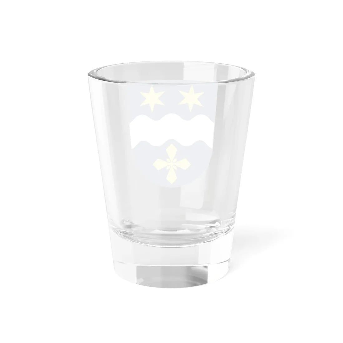 Frösö vapen (Sweden) (Coat of Arms) Shot Glass 1.5oz - Go Mug Yourself