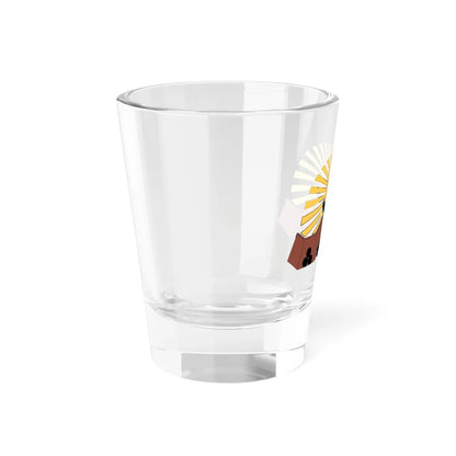 Första amfibieregementet vapen (Sweden) (Coat of Arms) Shot Glass 1.5oz - Go Mug Yourself