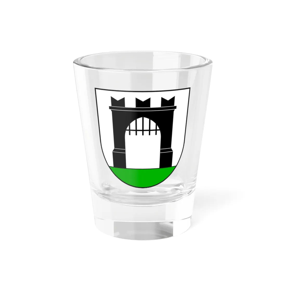 Fürstenau wappen (Switzerland) (Coat of Arms) Shot Glass 1.5oz 1.5oz - Go Mug Yourself