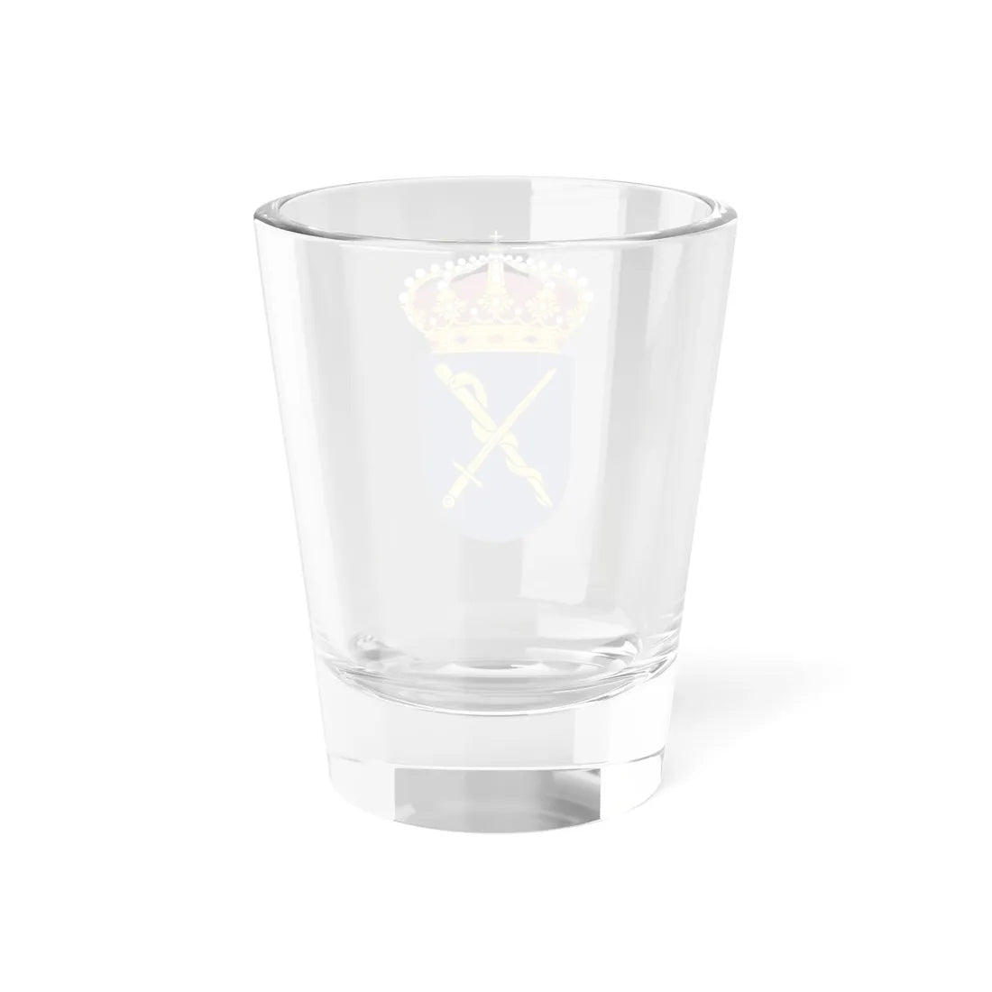 Försvarets medicinalkår vapen (Sweden) (Coat of Arms) Shot Glass 1.5oz - Go Mug Yourself
