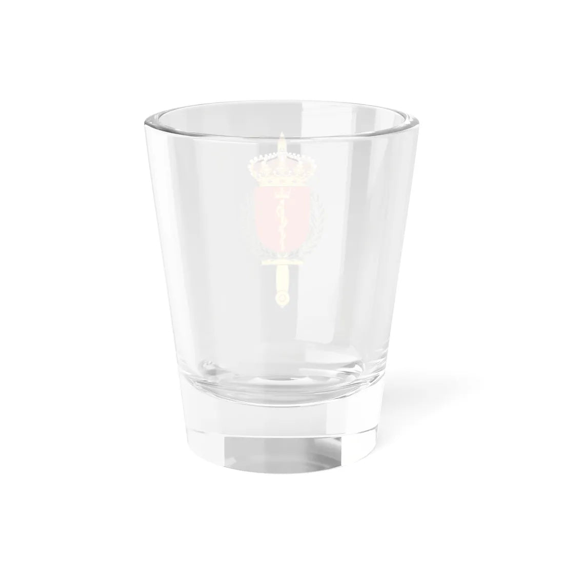 Försvarets sjukvårdshögskola vapen (Sweden) (Coat of Arms) Shot Glass 1.5oz - Go Mug Yourself