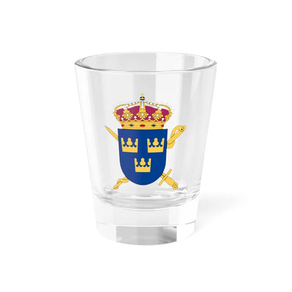 Försvarets sjukvårdsstyrelse vapen (Sweden) (Coat of Arms) Shot Glass 1.5oz 1.5oz - Go Mug Yourself