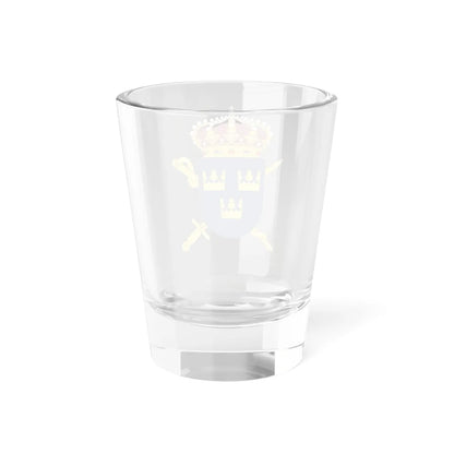 Försvarets sjukvårdsstyrelse vapen (Sweden) (Coat of Arms) Shot Glass 1.5oz - Go Mug Yourself