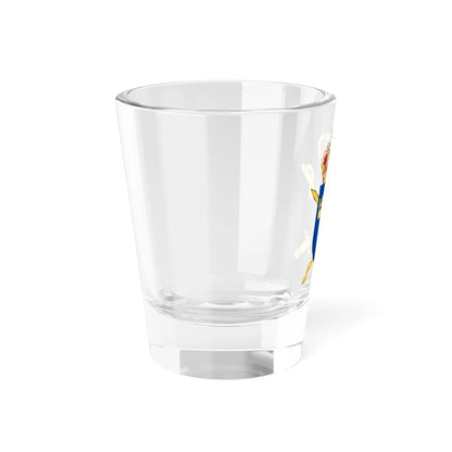 Försvarets sjukvårdsstyrelse vapen (Sweden) (Coat of Arms) Shot Glass 1.5oz - Go Mug Yourself