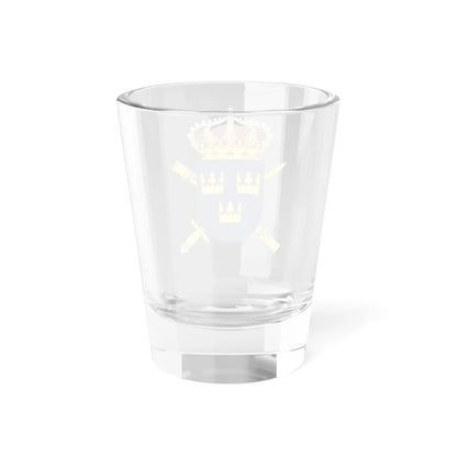 Försvarsdepartementet vapen (Sweden) (Coat of Arms) Shot Glass 1.5oz - Go Mug Yourself