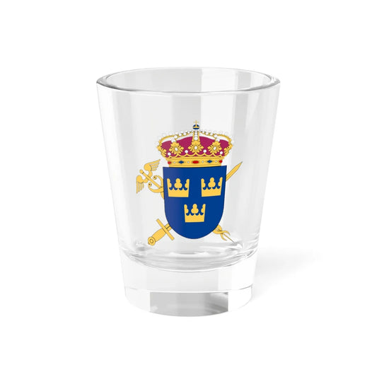 Försvarsexportmyndigheten vapen (Sweden) (Coat of Arms) Shot Glass 1.5oz 1.5oz - Go Mug Yourself