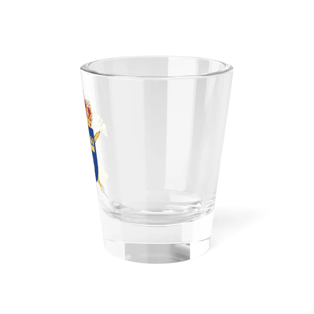 Försvarsexportmyndigheten vapen (Sweden) (Coat of Arms) Shot Glass 1.5oz - Go Mug Yourself